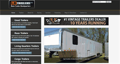 Desktop Screenshot of lbtrailers.com